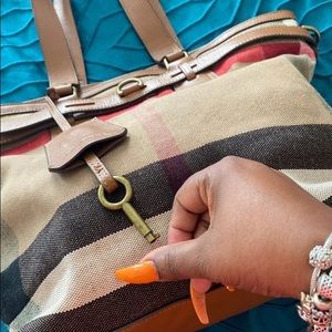 Authentic Burberry tote